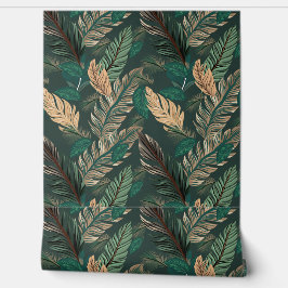 葉はっきりした継ぎ目パターン 壁紙