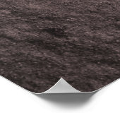 葉は山の横にライオンの足跡ポスター ポスター (角)