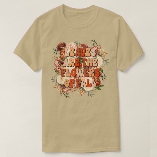 葉は秋秋のヴィンテージ Tシャツ (デザイン正面)