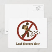 葉ふき吹器 ポストカード (正面/裏面)