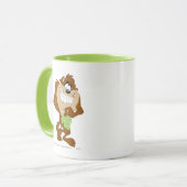 葉を持つTAZ™ マグカップ (正面左)