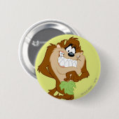 葉を持つTAZ™ 缶バッジ (正面&裏面)