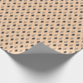 葉を落とす ラッピングペーパー (角)