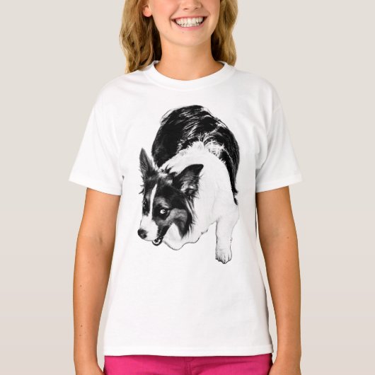 葉を追うトリクスター Tシャツ (正面)