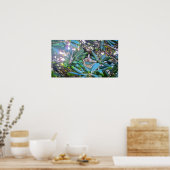 葉を通して ポスター (キッチン)