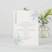 葉エレガントのモダン詳細 エンクロージャーカード (スタンド正面)