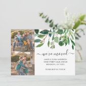 葉エレガントの引っ越しました新しいホームフォト移動 案内状 (スタンド正面)