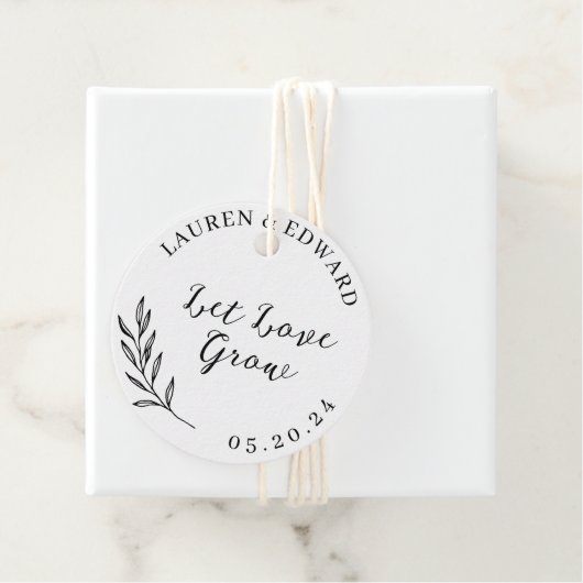 葉エレガントは愛の成長を結婚促す フェイバータグ (インサイチュ)