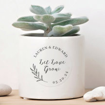 葉エレガントは愛の成長結婚式の引き出物