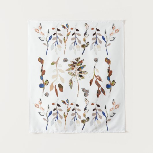 葉エレガントフローラ タペストリー (正面)