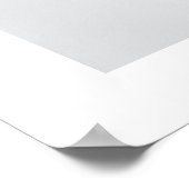 葉エレガント状葉脈アートプリント ポスター (角)