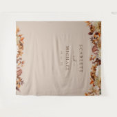 葉エレガント結婚s タペストリー (正面(横))