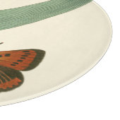 葉カラフルを舞うのまわりに蝶 カッティングボード (角)