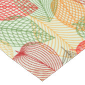 葉カラフルデザインモダン テーブルクロス (アングル)