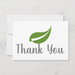 葉カードありがとう ノートカード