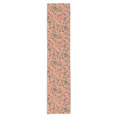 葉ズリーフローラホームデコール ショートテーブルランナー (正面)