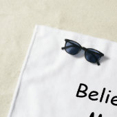 葉タオル付き男の子の雨ビーチ ビーチタオル (インサイチュ)