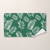 葉パターン12 バスタオルセット (ハンドタオル)