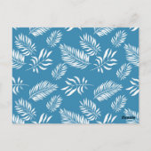 葉パターン13 ポストカード (裏面)