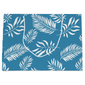 葉パターン13 ラージペーパーバッグ (正面)