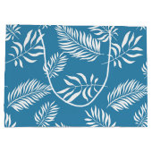 葉パターン13 ラージペーパーバッグ (裏面)