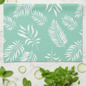 葉パターン14 キッチンタオル (折り畳み)