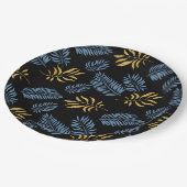 葉パターン17 ペーパープレート (アングル)