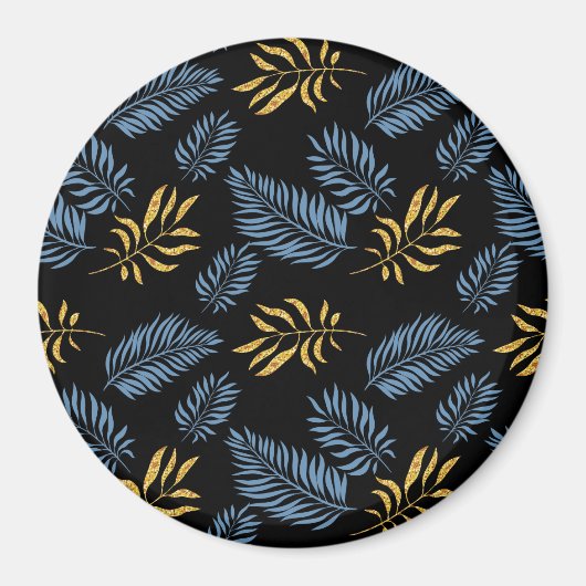 葉パターン17 マグネット (正面)