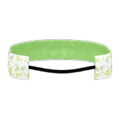 葉パターン アスレチックヘッドバンド (裏面)