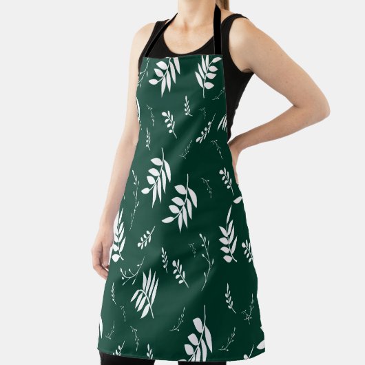 葉パターン エプロン (インサイチュ)