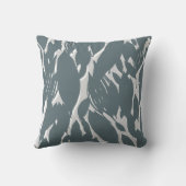 葉パターン クッション (裏面)