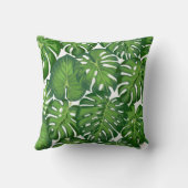 葉パターン クッション (裏面)