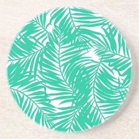 葉パターン コースター (正面)