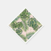 葉パターン スタンダードカクテルナプキン (角)