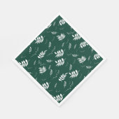 葉パターン スタンダードランチョンナプキン (角)