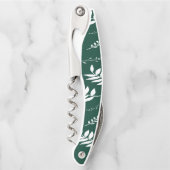 葉パターン ソムリエナイフ (正面)