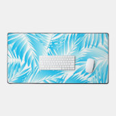 葉パターン デスクマット (キーボード&マウス)