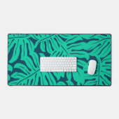 葉パターン デスクマット (キーボード&マウス)