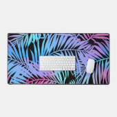 葉パターン デスクマット (キーボード&マウス)