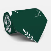 葉パターン ネクタイ (ロール)