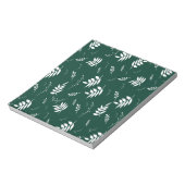 葉パターン ノートパッド (回転)