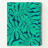 葉パターン ノートブック (裏面)