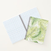 葉パターン ノートブック (内部)