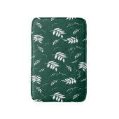 葉パターン バスマット (正面縦)