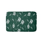 葉パターン バスマット (正面)