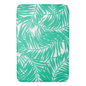 葉パターン バスマット (正面縦)