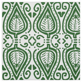 葉パターン ファブリック