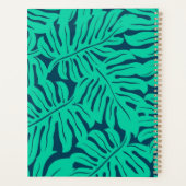 葉パターン プランナー手帳 (裏面)