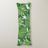 葉パターン ボディピロー (裏面 (縦))