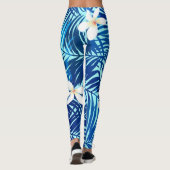 葉パターン レギンス (裏面)